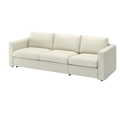 Sofa 3-osobowa, rozkładana, Gunnared beżowy VIMLE 395.452.36