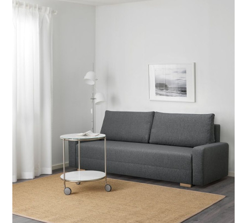 Sofa 3-osobowa, rozkładana, ciemnoszary GRÄLVIKEN 404.453.92