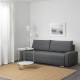 Sofa 3-osobowa, rozkładana, ciemnoszary GRÄLVIKEN 404.453.92