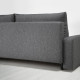 Sofa 3-osobowa, rozkładana, ciemnoszary GRÄLVIKEN 404.453.92