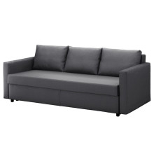 Sofa 3-osobowa, rozkładana, Skiftebo ciemnoszary FRIHETEN 503.411.48