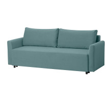 Sofa 3-osobowa, rozkładana, Hakebo jasnoturkusowy BRISSUND 505.808.60