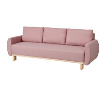 Sofa 3-osobowa, rozkładana, Gunnared jasny różowy GRUNNARP 505.833.97