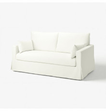 Sofa 2-osobowa, rozkładana, Hallarp biały HYLTARP 594.895.88