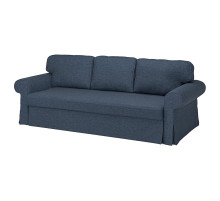 Sofa 3-osobowa, rozkładana, Kilanda granatowy VRETSTORP 594.912.42