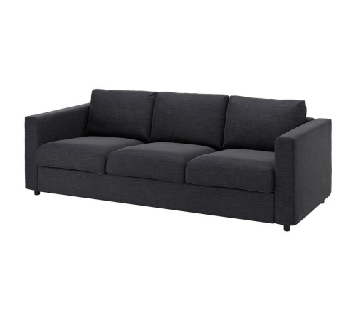 Sofa 3-osobowa, rozkładana, Hillared antracyt VIMLE 595.369.76