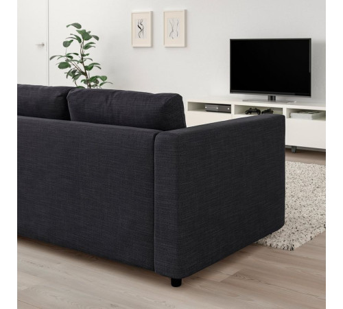 Sofa 3-osobowa, rozkładana, Hillared antracyt VIMLE 595.369.76