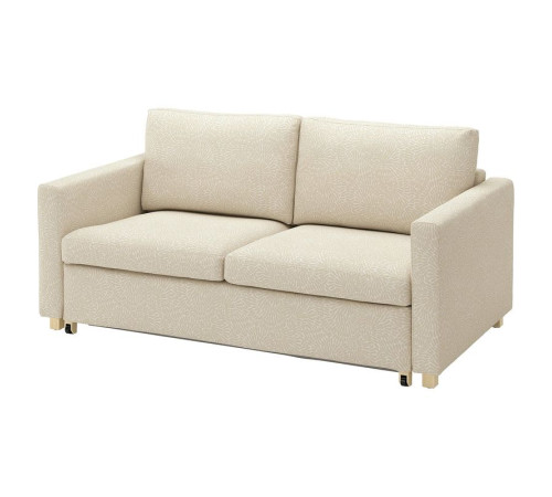 Sofa 2-osobowa, rozkładana, Vittangi jasnobeżowy/biały SALTSJÖBADEN 596.214.32