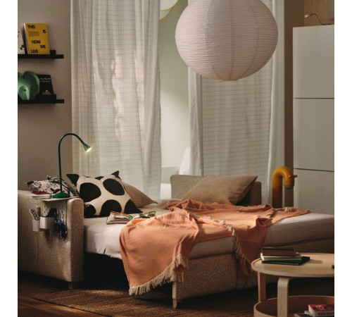 Sofa 2-osobowa, rozkładana, Vittangi jasnobeżowy/biały SALTSJÖBADEN 596.214.32