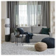 Sofa 3-osobowa, rozkładana, szary GRÄLVIKEN 703.405.67