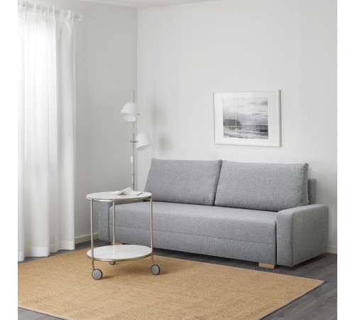 Sofa 3-osobowa, rozkładana, szary GRÄLVIKEN 703.405.67