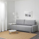 Sofa 3-osobowa, rozkładana, szary GRÄLVIKEN 703.405.67
