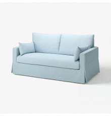 Двухместный диван-кровать, Kilanda, бледно-голубой цвет, HILTARP 794.895.92