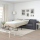 Sofa 3-osobowa, rozkładana, Gunnared średnioszary VIMLE 795.452.77