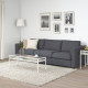 Sofa 3-osobowa, rozkładana, Gunnared średnioszary VIMLE 795.452.77
