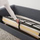 Sofa 3-osobowa, rozkładana, Gunnared średnioszary VIMLE 795.452.77