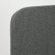 Sofa 3-osobowa, rozkładana, materac ze sprężynami kieszeniowymi/Skartofta czarny/jasny szary NYHAMN 894.946.11