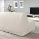 Sofa 2-osobowa, rozkładana, Ransta naturalny LYCKSELE LÖVÅS 993.870.07