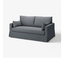 Sofa 2-osobowa, rozkładana, Gransel szary HYLTARP 995.148.59