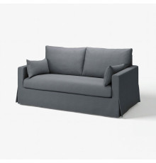 Sofa 2-osobowa, rozkładana, Gransel szary HYLTARP 995.148.59