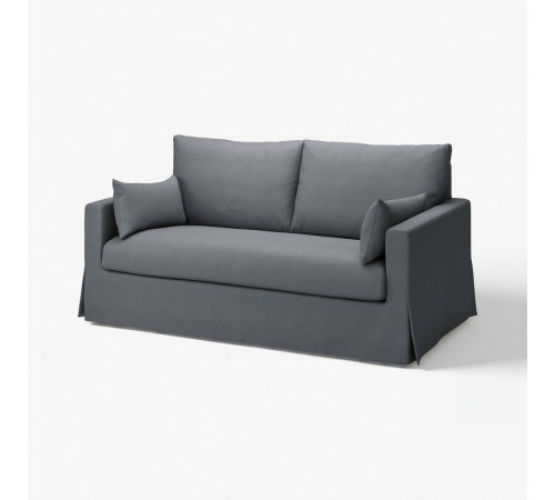 Sofa 2-osobowa, rozkładana, Gransel szary HYLTARP 995.148.59