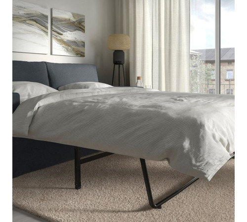 Sofa 2-osobowa, rozkładana, Gransel szary HYLTARP 995.148.59