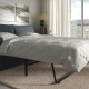 Sofa 2-osobowa, rozkładana, Gransel szary HYLTARP 995.148.59