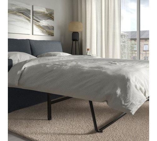 Двухместный раскладной диван, цвет Gransel gray, HILTARP 995.148.59