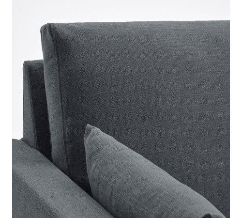 Sofa 2-osobowa, rozkładana, Gransel szary HYLTARP 995.148.59