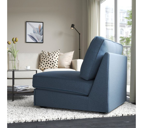 1o sofa rozkładana, Gunnared niebieski KIVIK 794.827.60