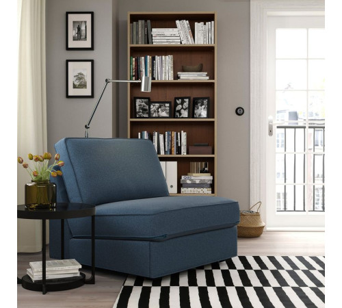1o sofa rozkładana, Gunnared niebieski KIVIK 794.827.60