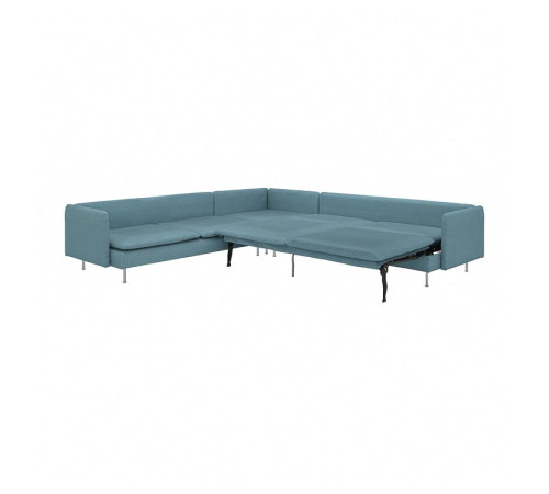 Narożna sofa rozkładana, 6-osobowa, Fridtuna ciemny szaroniebieski SÖDERHAMN 096.214.01