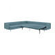 Narożna sofa rozkładana, 6-osobowa, Fridtuna ciemny szaroniebieski SÖDERHAMN 096.214.01
