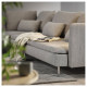 Narożna sofa rozkładana, 6-osobowa, Viarp beż/brąz SÖDERHAMN 296.164.51
