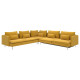 Narożna sofa rozkładana, 6-osobowa, Kelinge ciemnożółty SÖDERHAMN 496.186.80