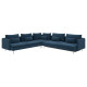 Narożna sofa rozkładana, 6-osobowa, Kelinge granatowy SÖDERHAMN 496.213.95