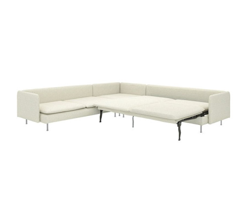 Narożna sofa rozkładana, 6-osobowa, Gunnared beżowy SÖDERHAMN 496.214.04
