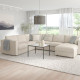 Narożna sofa rozkł. 5o z szezl, Gunnared beżowy VIMLE 695.452.25