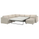 Narożna sofa rozkł. 5o z szezl, Gunnared beżowy VIMLE 695.452.25