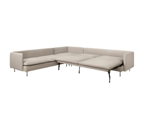 Narożna sofa rozkładana, 6-osobowa, Fridtuna jasnobeżowy SÖDERHAMN 796.162.03