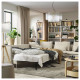 Narożna sofa rozkładana, 6-osobowa, Kelinge beżowy SÖDERHAMN 896.213.98