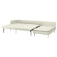 4-osobowa sofa rozkładana, z szezlongiem z otwartym końcem/Gunnared beżowy SÖDERHAMN 196.213.68