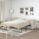 3-os sofa rozkładana z szezlongiem, z szerokimi podłokietnikami/Gunnared beżowy VIMLE 295.452.13