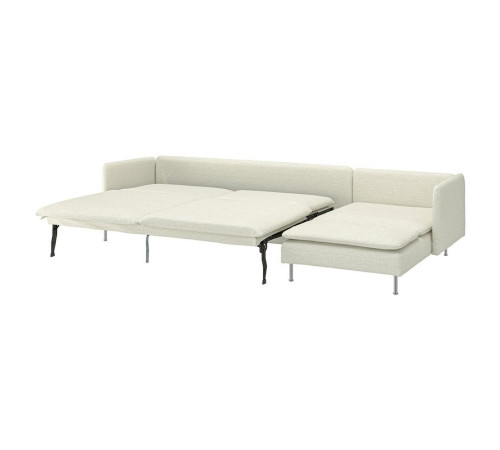 4-osobowa sofa rozkładana, z szezlongiem/Gunnared beżowy SÖDERHAMN 296.213.82