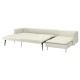 4-osobowa sofa rozkładana, z szezlongiem/Gunnared beżowy SÖDERHAMN 296.213.82