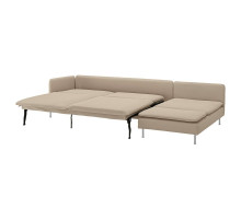 4-osobowa sofa rozkładana, z szezlongiem z otwartym końcem/Kelinge beżowy SÖDERHAMN 496.213.62