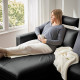 3-os sofa rozkładana z szezlongiem, Grann/Bomstad czarny VIMLE 594.773.59