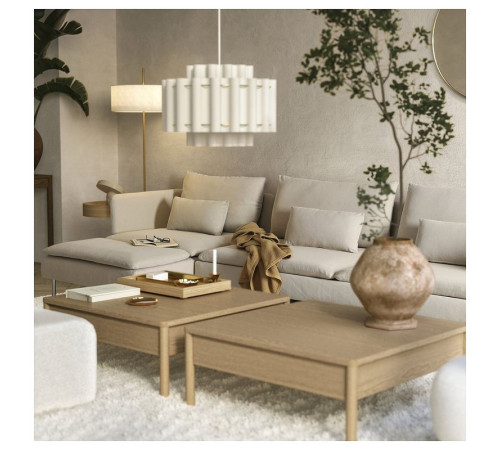 4-osobowa sofa rozkładana, z szezlongiem/Fridtuna jasnobeżowy SÖDERHAMN 696.161.28