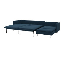 4-osobowa sofa rozkładana, z szezlongiem/Kelinge granatowy SÖDERHAMN 796.213.70