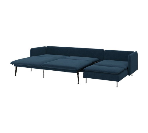 4-osobowa sofa rozkładana, z szezlongiem/Kelinge granatowy SÖDERHAMN 796.213.70
